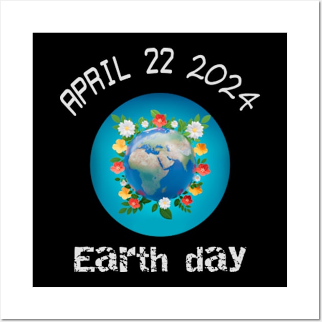 April 22 Earth Day. Wall Art by NOSTALGIA1'